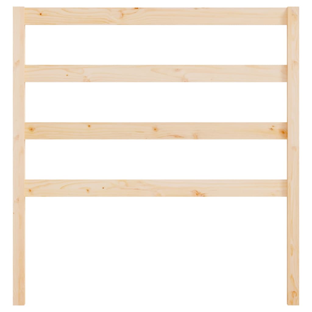 Modern Bed Headboard Solid Wood Pine