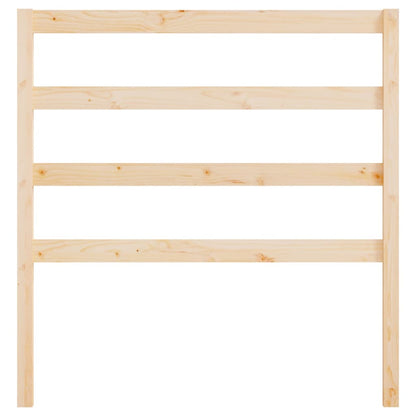 Modern Bed Headboard Solid Wood Pine