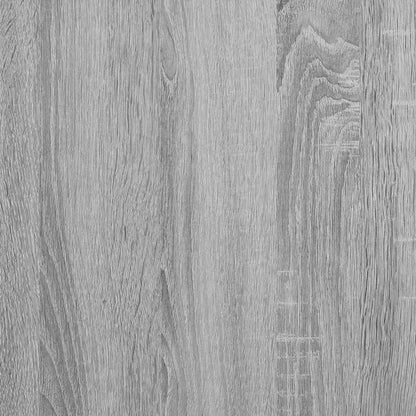 Engineered Wood Wardrobe Cabinet Freestanding Clothes Storage with Hanging Rail