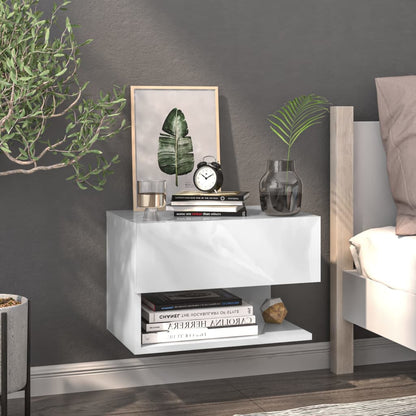 Wall Bedside Cabinet - 46×29.5×30cm