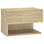 Wall Bedside Cabinets 2 pcs Sonoma Oak