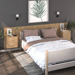 Wall Bedside Cabinet Sonoma Oak