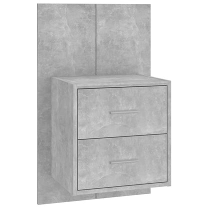 Wall Bedside Cabinet Engineered Wood - 48.5×32.5×80cm