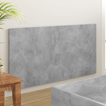 Bed Headboard - Concrete Grey Engineered Wood