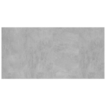 Bed Headboard - Concrete Grey Engineered Wood