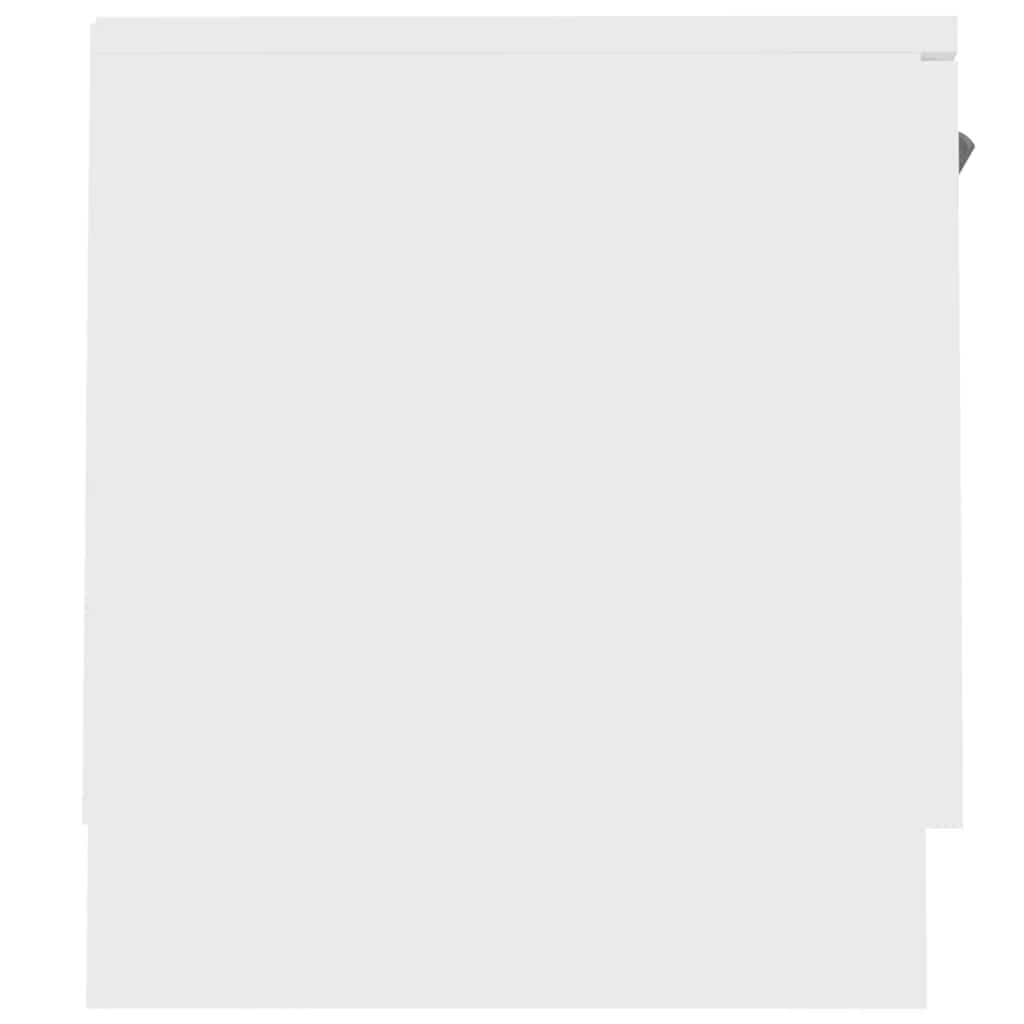 White TV Cabinet 140cm Engineered Wood | HomeAndLiving