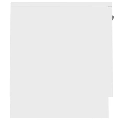 White TV Cabinet 140cm Engineered Wood | HomeAndLiving