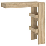 Wall Bar Table Sonoma Oak Engineered Wood