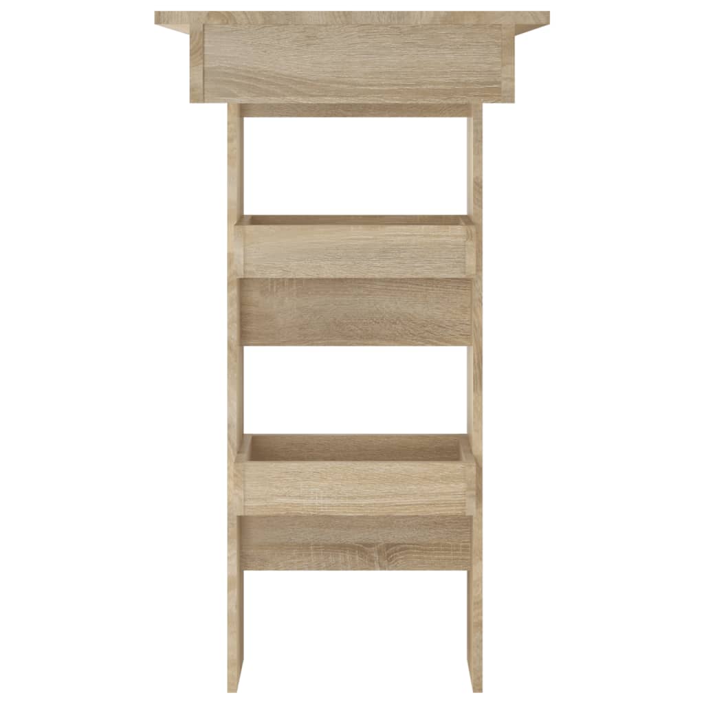 Wall Bar Table Sonoma Oak Engineered Wood
