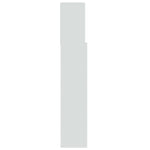 Headboard Cabinet White 100cm Bedroom Storage | HomeAndLiving