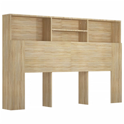 Headboard Cabinet Sonoma Oak 160cm | HomeAndLiving