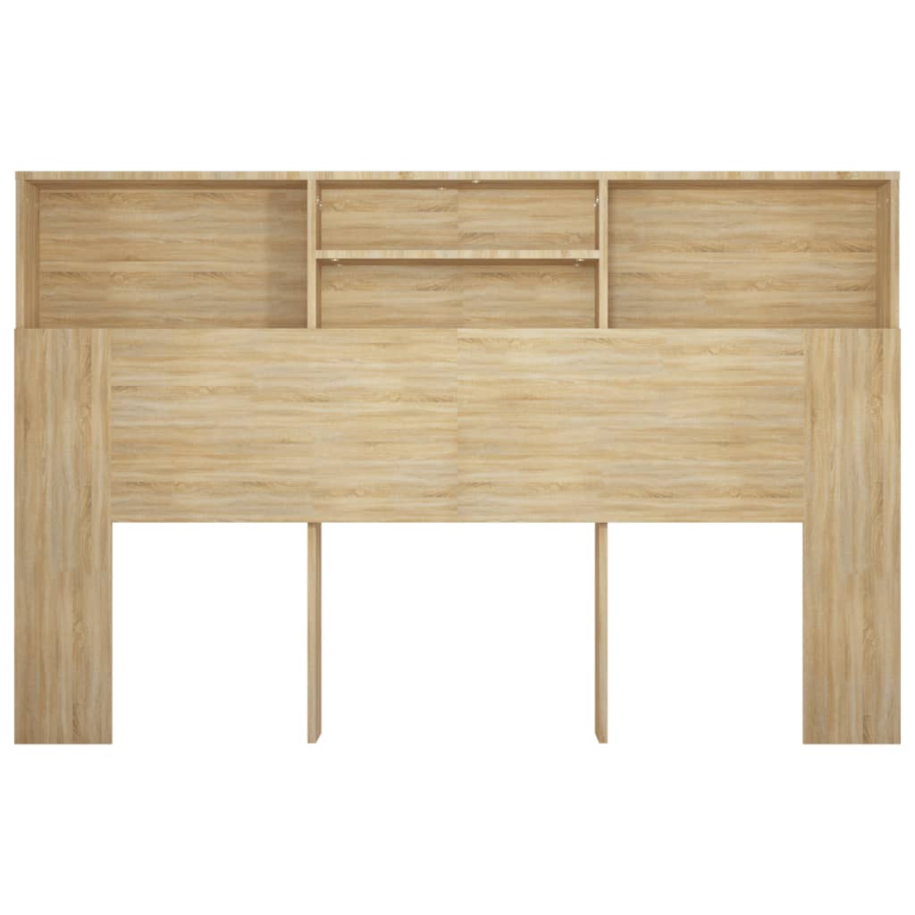 Headboard Cabinet Sonoma Oak 160cm | HomeAndLiving