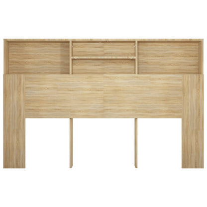 Headboard Cabinet Sonoma Oak 160cm | HomeAndLiving