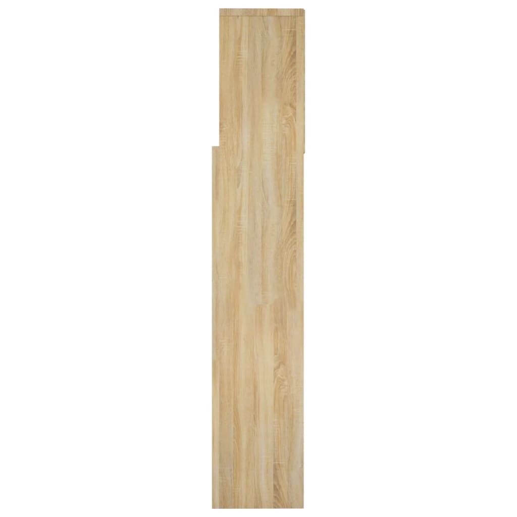 Headboard Cabinet Sonoma Oak 160cm | HomeAndLiving