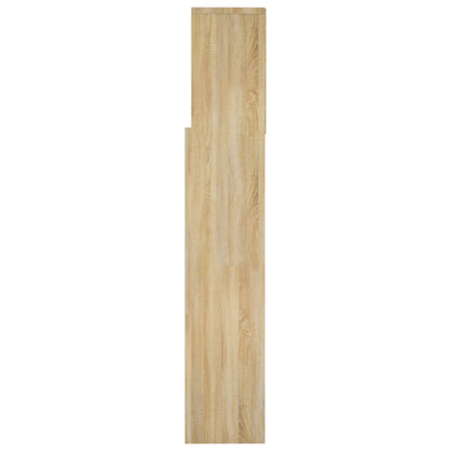 Headboard Cabinet Sonoma Oak 160cm | HomeAndLiving