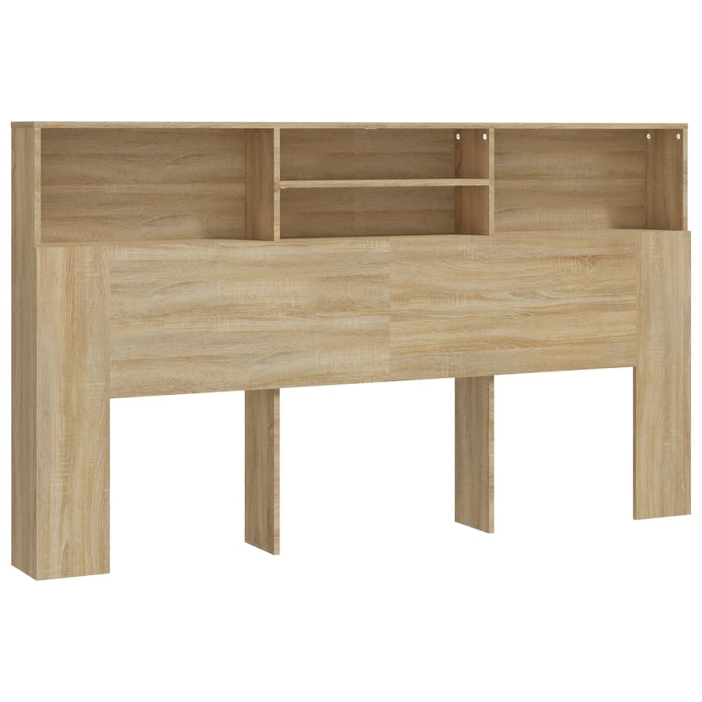 Headboard Cabinet Sonoma Oak 180cm | HomeAndLiving