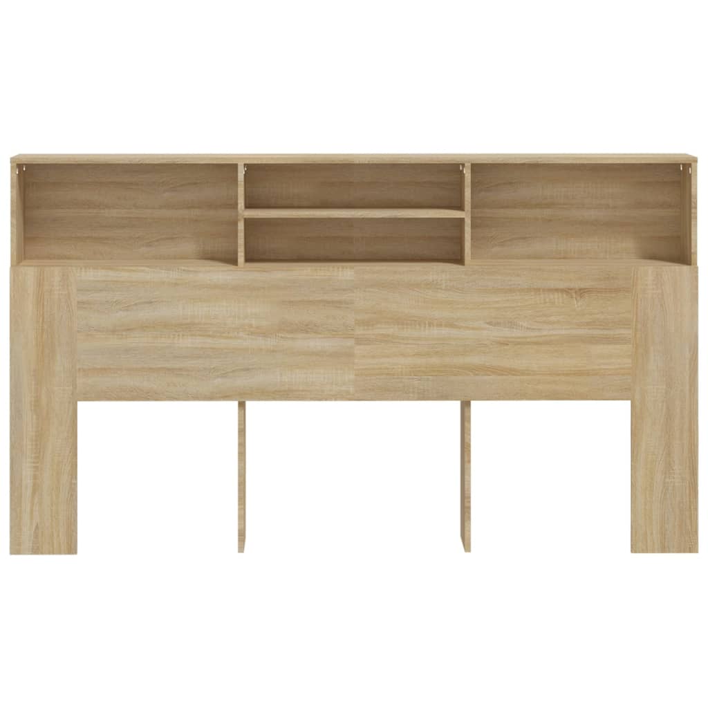 Headboard Cabinet Sonoma Oak 180cm | HomeAndLiving
