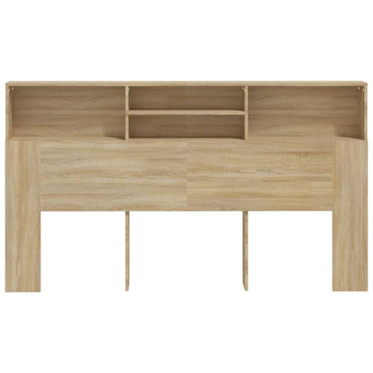Headboard Cabinet Sonoma Oak 180cm | HomeAndLiving