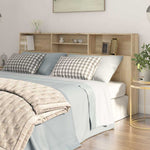 Headboard Cabinet Sonoma Oak 200cm | HomeAndLiving