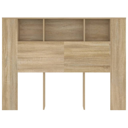Headboard Cabinet Sonoma Oak 140cm | HomeAndLiving