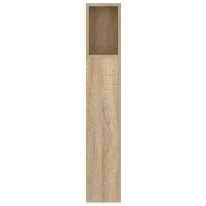 Headboard Cabinet Sonoma Oak 140cm | HomeAndLiving