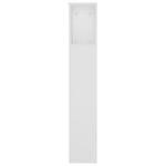 Headboard Cabinet White 180cm Wall Mount | HomeAndLiving