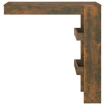 Wall Bar Table Smoked Oak Engineered Wood