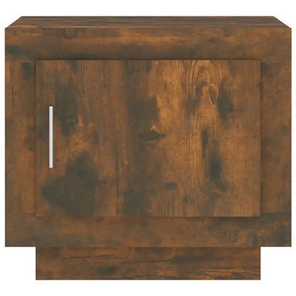 Coffee Table Smoked Oak Engineered Wood - 51×50×45cm