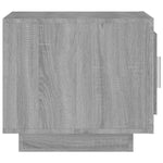 Coffee Table Grey Engineered Wood