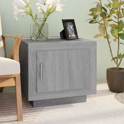 Coffee Table Grey Engineered Wood