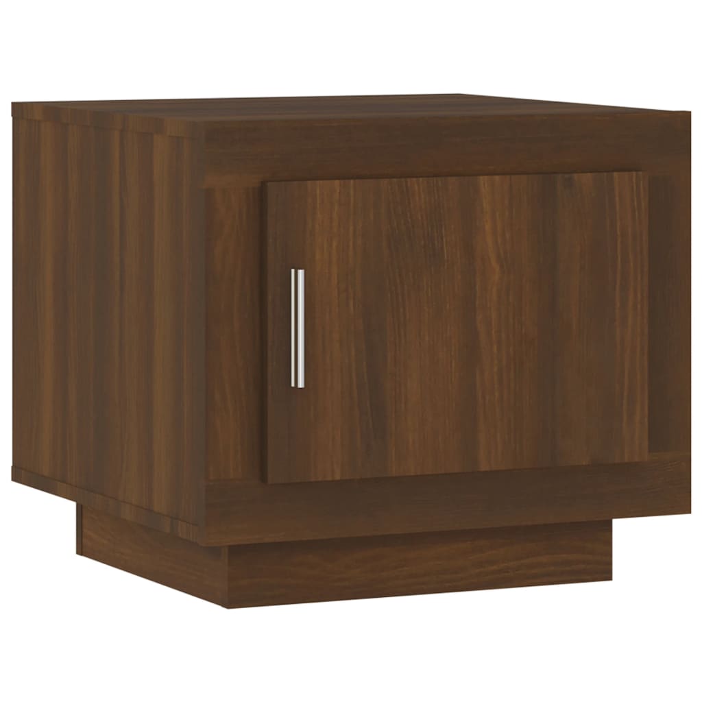 Coffee Table Brown Oak Engineered Wood - 51×50×45cm