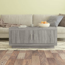 Coffee Table Grey Sonoma Engineered Wood