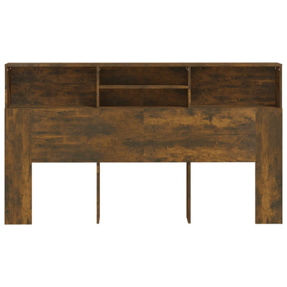 Headboard Cabinet Smoked oak