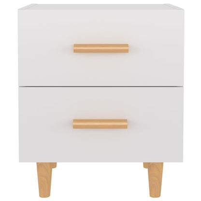 Bed Cabinet High Gloss White