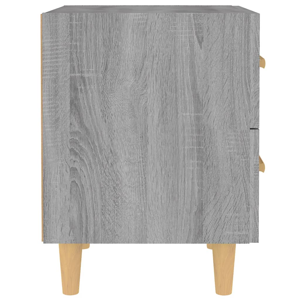 Bed Cabinets 2 pcs Grey Sonoma