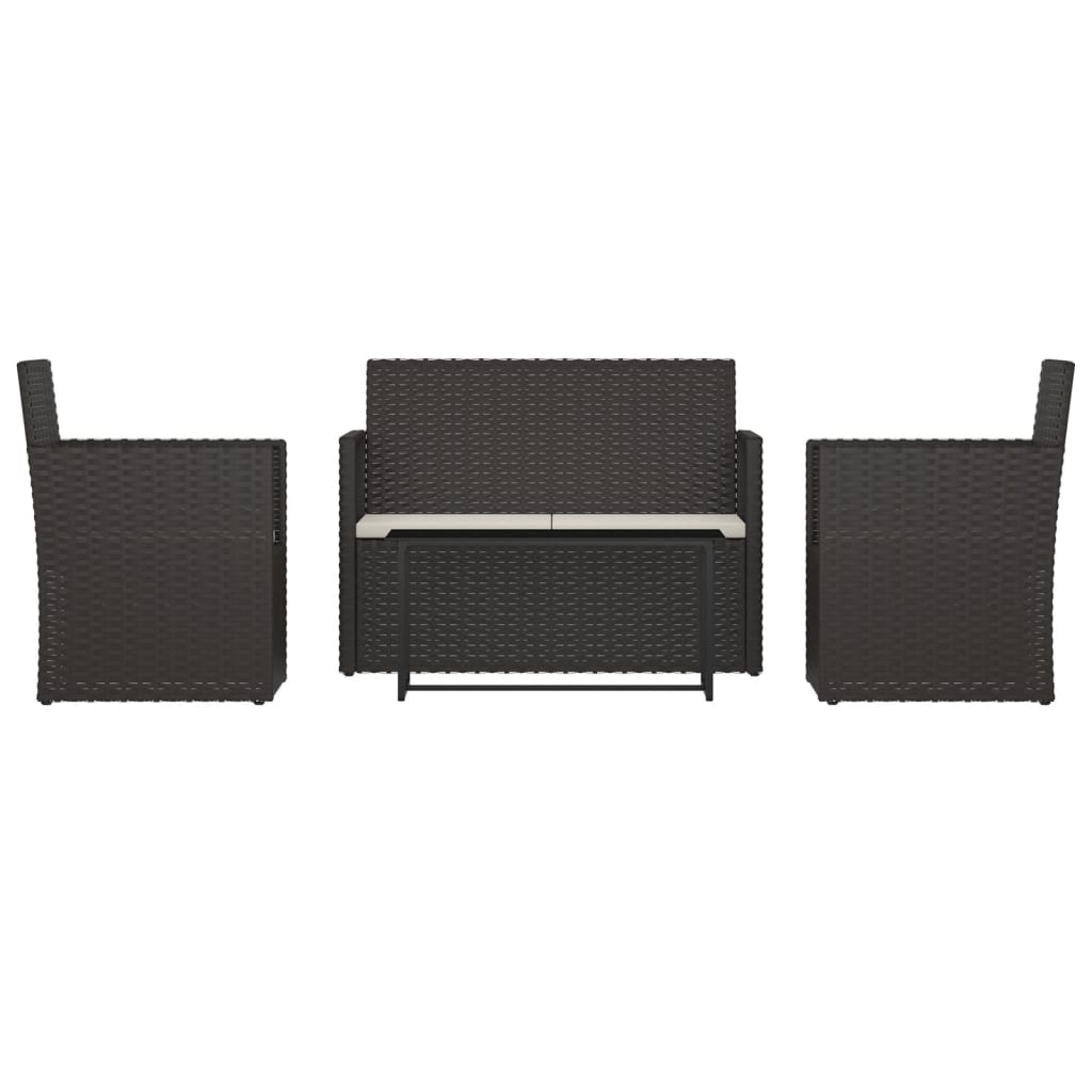 Comfortable 4 Piece Outdoor Lounge Set Garden Gathering Outdoor Living 