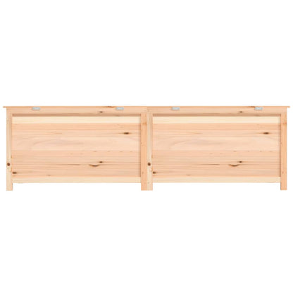 Outdoor Cushion Box Solid Wood Fir