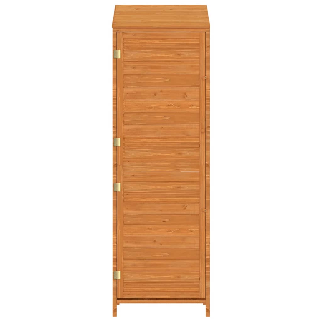 Garden Shed Brown Solid Wood