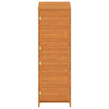 Garden Shed Brown Solid Wood