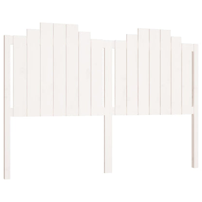 Bed Headboard (White) Solid Wood Pine