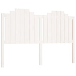 Bed Headboard (White) Solid Wood Pine