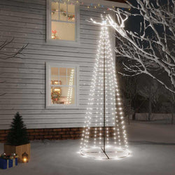 Christmas Cone Tree Cold White 310 LEDs