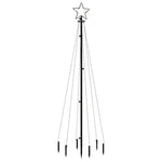 Christmas Tree with Spike Blue 108 LEDs 180 cm