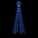 Christmas Tree with Spike Blue 108 LEDs 180 cm