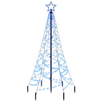 Christmas Tree with Spike Blue 200 LEDs 180 cm