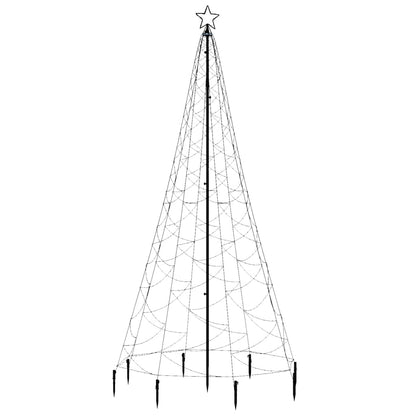 Christmas Tree with Spike Colourful 500 LEDs 300 cm