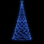 Christmas Tree with Spike Blue 500 LEDs 300 cm