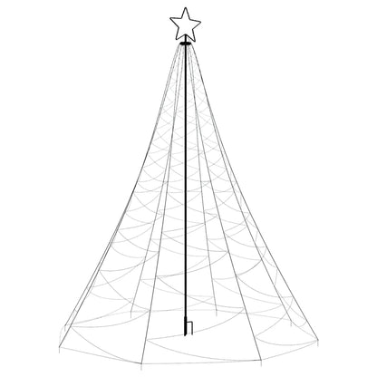 Christmas Tree with Spike Warm White 1400 LEDs 500 cm