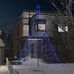 Christmas Tree with Spike Blue 3000 LEDs 800 cm