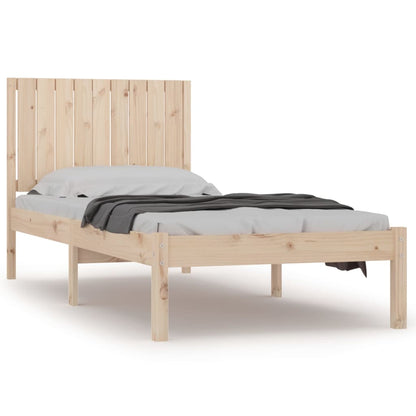 Bed Frame Solid Wood Pine Single